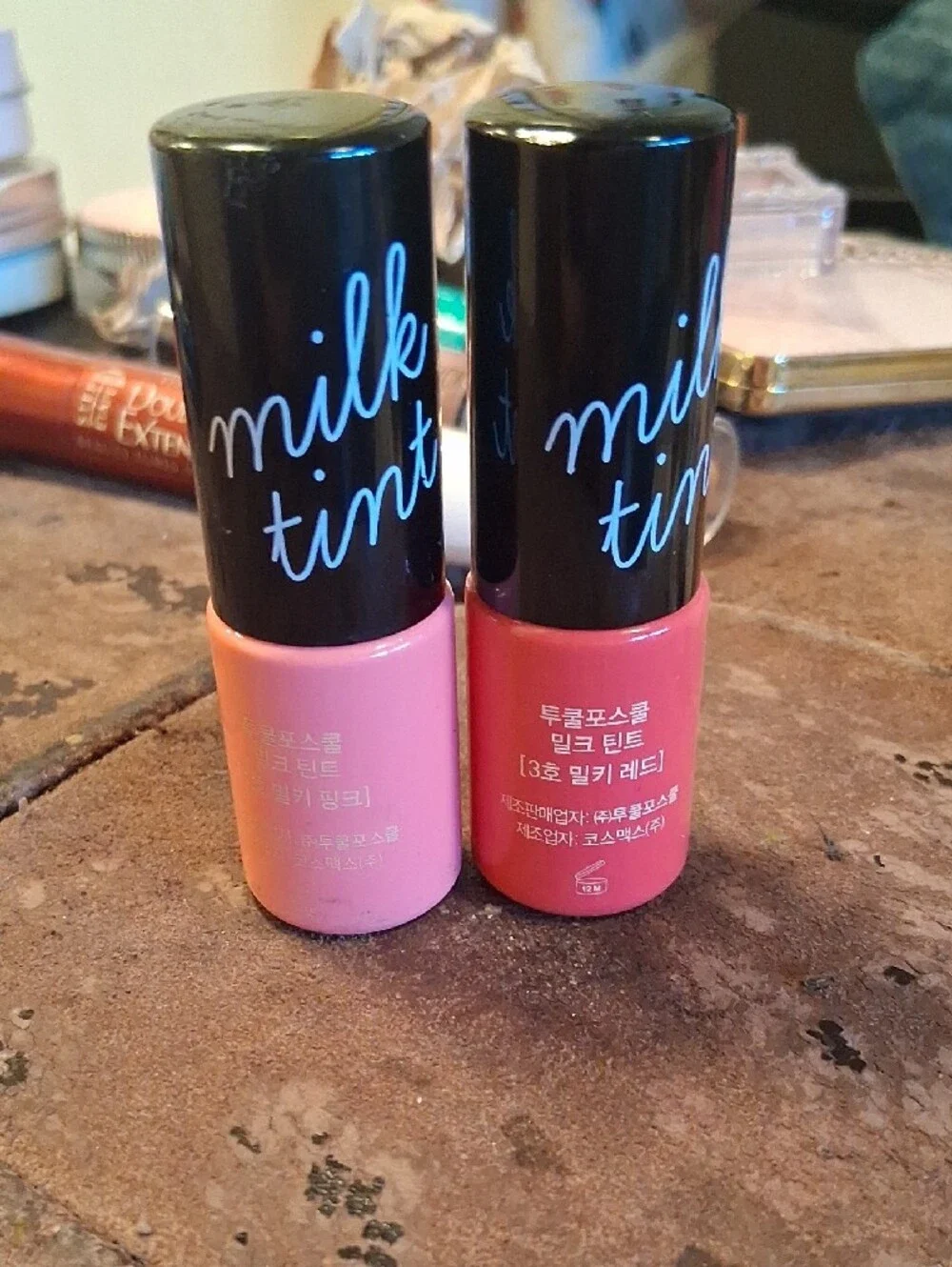 Too Cool For School Milk Tint Lip Tint - Pink & Red